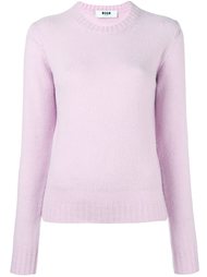 джемпер с круглым вырезом MSGM