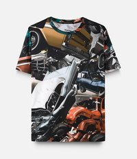 футболка с принтом аварий Christopher Kane