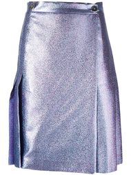 юбка с эффектом металлик  Marco De Vincenzo