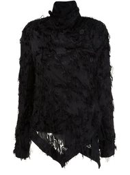 куртка асимметричного кроя  Ann Demeulemeester