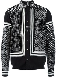 рубашка с узором Sacai