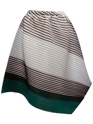 pleated asymmetric skirt Pleats Please By Issey Miyake