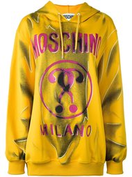 толстовка с логотипом Moschino