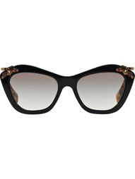 embellished frame sunglasses  Miu Miu Eyewear