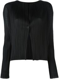 жатый кардиган Pleats Please By Issey Miyake