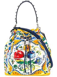 сумка-мешок с принтом Majolica Dolce &amp; Gabbana