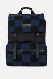 checked backpack Ami Alexandre Mattiussi