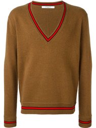 свитер с контрастной окантовкой  Givenchy