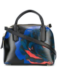 сумка-тоут с принтом розы DKNY