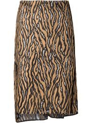 кружевная юбка с неравномерным подолом 3.1 Phillip Lim