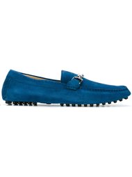 мокасины с двумя черепами Alexander McQueen