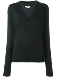свитер с контрастной вставкой Maison Margiela