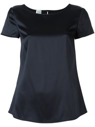блузка с вырезом лодочкой  Armani Collezioni
