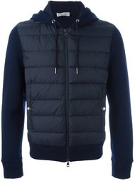 толстовка с капюшоном и стеганой отделкой Moncler
