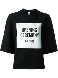 толстовка с принтом логотипа  Opening Ceremony