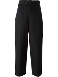 укороченные свободные брюки Helmut Lang