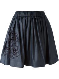 юбка с вышивкой MSGM