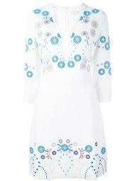 платье с вышивкой Peter Pilotto