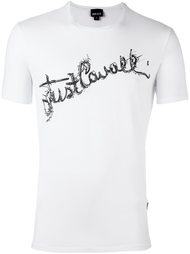 футболка с логотипом Just Cavalli