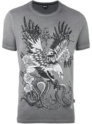 футболка с принтом орла Just Cavalli