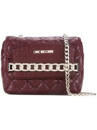 стеганая сумка через плечо Love Moschino