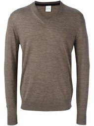 свитер с V-образным вырезом Paul Smith