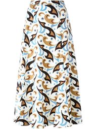 юбка А-силуэта с абстрактным принтом Etro
