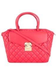 стеганая сумка-тоут Love Moschino