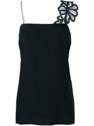 топ с вышивкой  Victoria Beckham