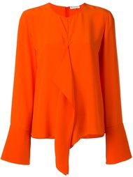 блузка с длинными расклешенными рукавами Emilio Pucci