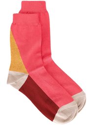 носки дизайна колор-блок Paul Smith