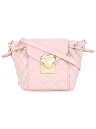 стеганая сумка через плечо Love Moschino