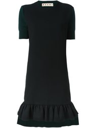платье с оборками Marni