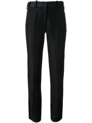 текстурированные брюки со стрелками Victoria Beckham
