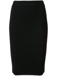 юбка-карандаш в рубчик T By Alexander Wang