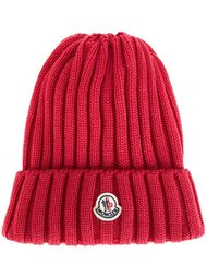 шапка в рубчик Moncler