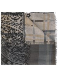 шарф с абстрактным принтом Etro