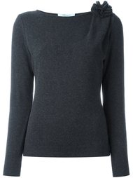 свитер с вырезом-лодочкой Blumarine