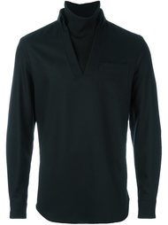 свитер-водолазка  Emporio Armani