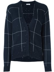 кардиган в клетку Brunello Cucinelli