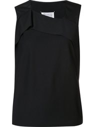 топ с драпированными деталями  Maison Margiela