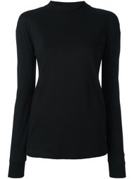 трикотажная блузка с рюшами MSGM