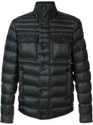 пуховик с воротником-стойкой  Moncler