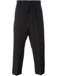 брюки с заниженной шаговой линией  Rick Owens
