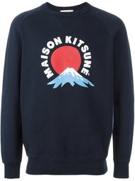 толстовка 'Mont Fuji'  Maison Kitsuné