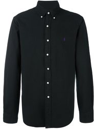 рубашка с вышитым логотипом  Polo Ralph Lauren
