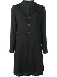 пальто с плиссировкой  Comme Des Garçons Comme Des Garçons