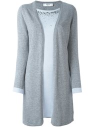 многослойный декорированный кардиган Blugirl