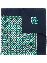 карманный платок с геометрическим принтом Kiton