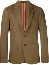 классический пиджак с прямоугольными лацканами Paul Smith